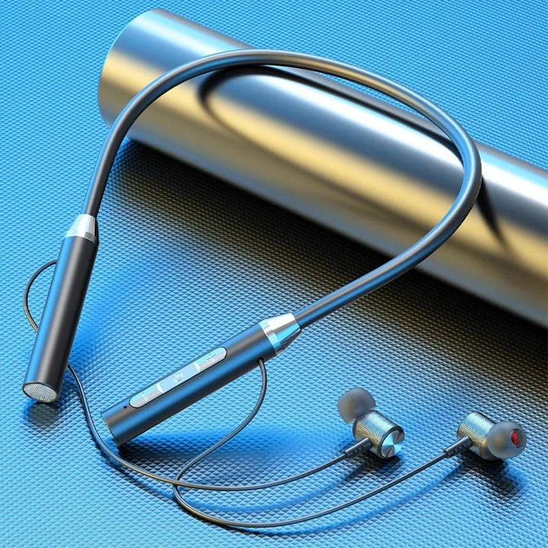 Neckband Earphones Waterproof Magnetic Bluetooth Headset with Mic for Sports