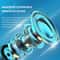 Neckband Earphones Waterproof Magnetic Bluetooth Headset with Mic for Sports
