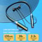Neckband Earphones Waterproof Magnetic Bluetooth Headset with Mic for Sports