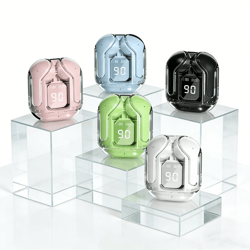 mini bluetooth wireless earbuds with led battery display
