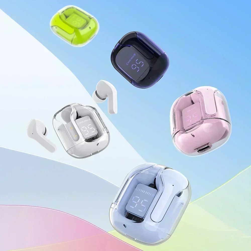 Mini Bluetooth 53 Wireless Earbuds With LED Battery Display 1