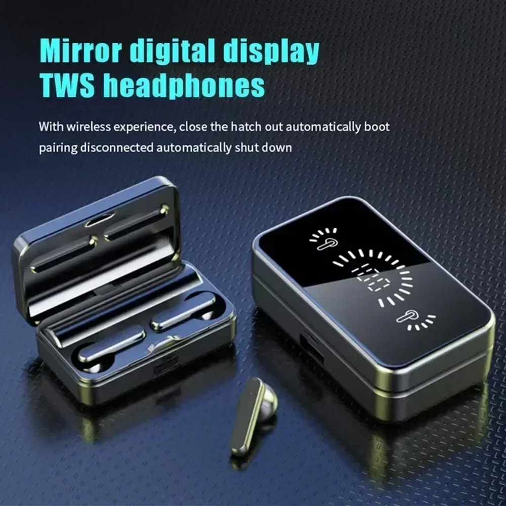 Waterproof TWS Wireless Earbuds Bluetooth Sport Headset for Calls and Music