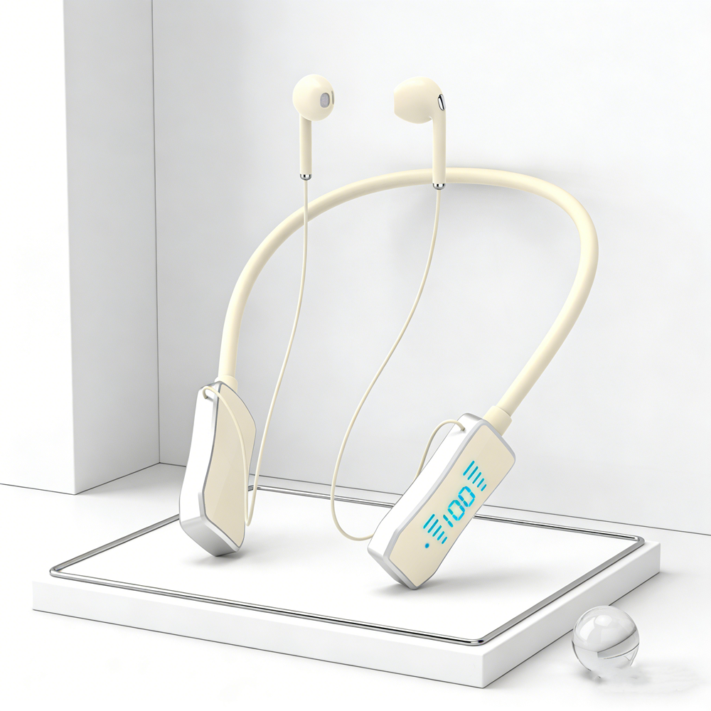 Premium Bluetooth Sport Headphones Wireless Neckband Earbuds with Mic & Waterproof Design