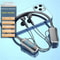Premium Bluetooth Sport Headphones Wireless Neckband Earbuds with Mic & Waterproof Design