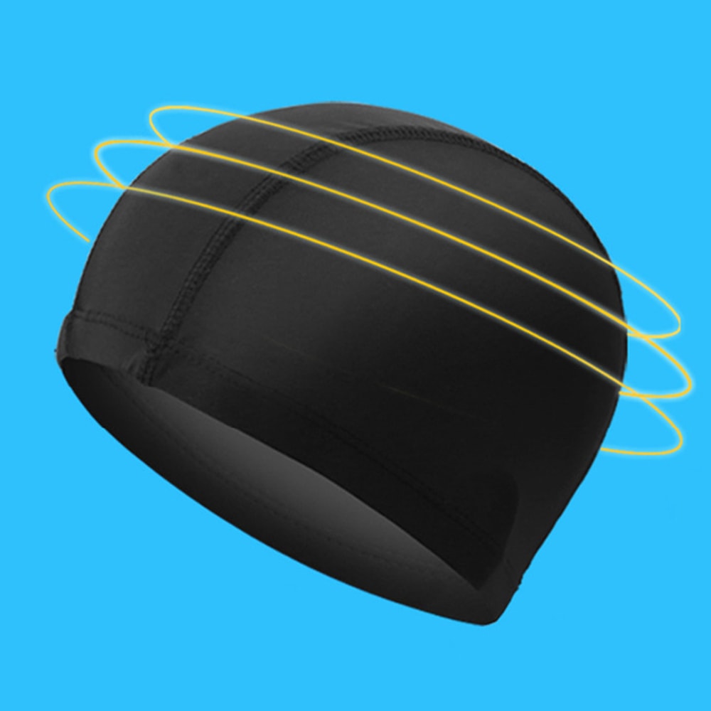 Ultra Thin Swimming Cap For Long Hair Nylon Swim Hat With Ear Protection 2