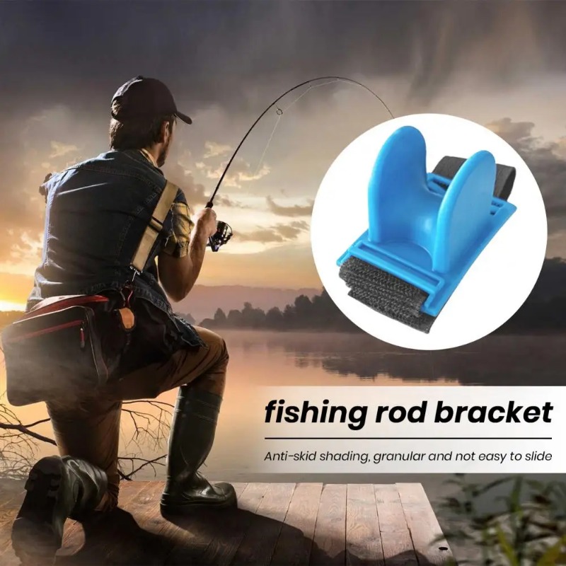 Portable Fishing Rod Holder Strap With Non Slip Fishing Pole Bracket 1