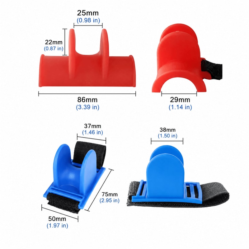 Portable Fishing Rod Holder Strap With Non Slip Fishing Pole Bracket 4
