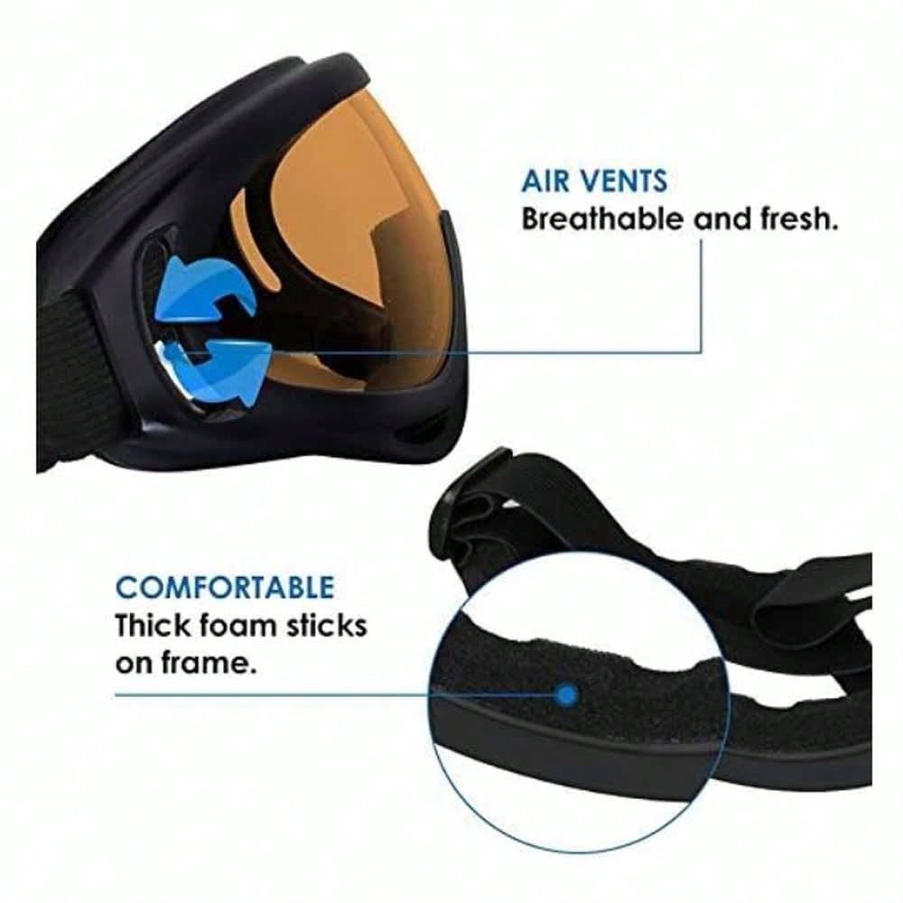 Motorcycle Riding Goggles With Windproof Tactical Mask For Outdoor Sports 2