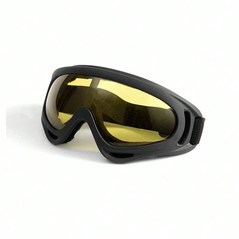 Motorcycle Riding Goggles With Windproof Tactical Mask For Outdoor Sports 8