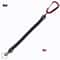 Anti Lost Fishing Lanyard Carabiner Spring Rope for Outdoor Gear