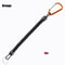 Anti Lost Fishing Lanyard Carabiner Spring Rope for Outdoor Gear