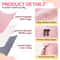 Pink Travel Duffel Bag with Trolley Sleeve and Waterproof Pocket