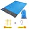 Sandproof beach blanket and Waterproof Beach Mat for Travel Picnics and Outdoor Adventures