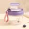 Portable Salad Cup With Lid Spoon Double Layer Oatmeal Yogurt Breakfast Cup 6