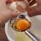 Stainless Steel Egg Separator With Long Handle Yolk Filter For Baking 1