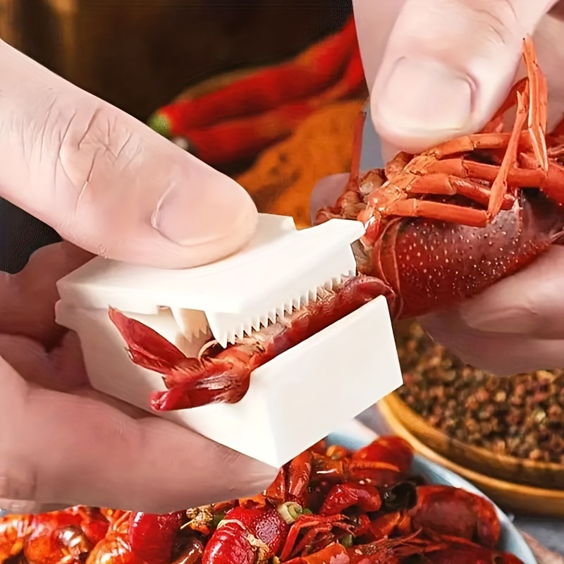 Shrimp Peeler Seafood Shell Remover Tool For Quick Easy Shrimp Cleaning 2