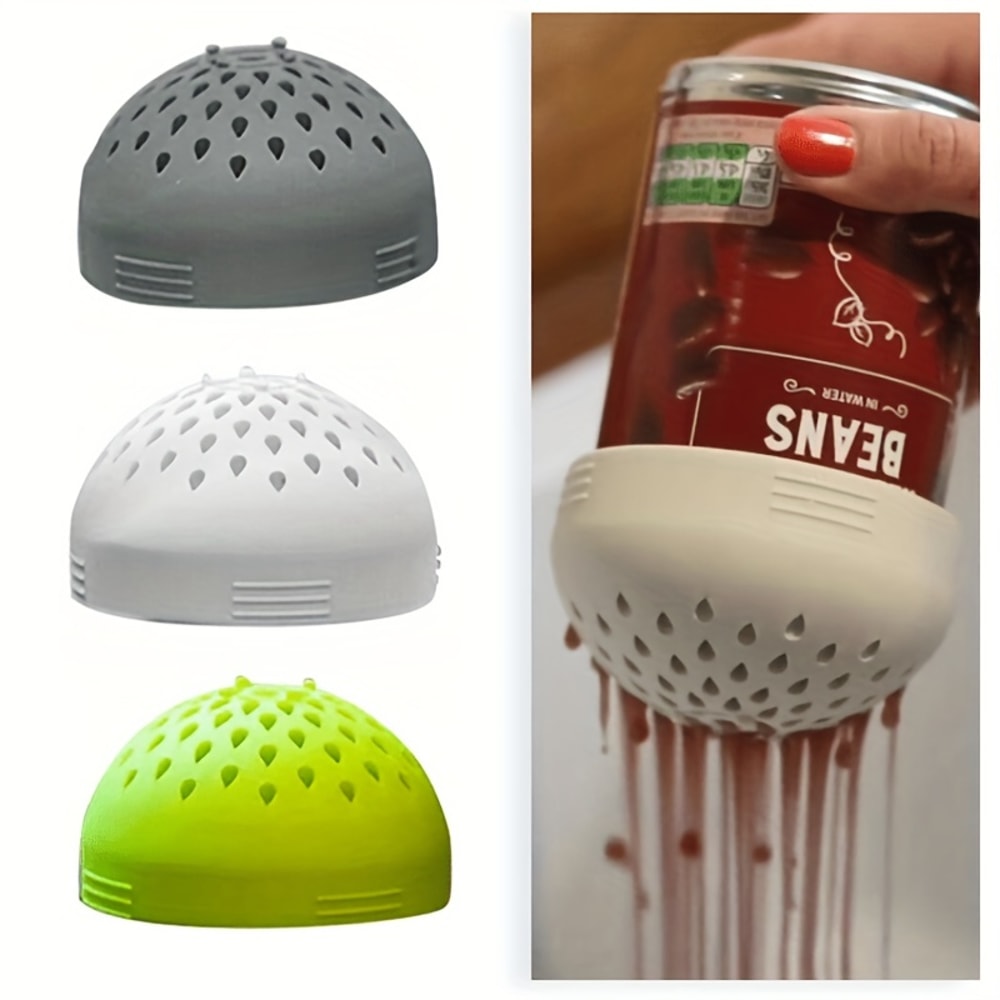 Silicone Can Filter Mini Strainer Compact Kitchen Sieve
