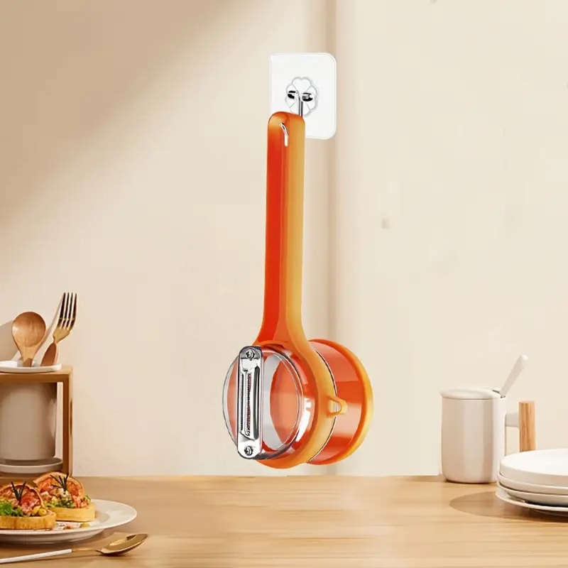 Peel and Catch Vegetable Peeler with Storage Box