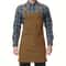 Oil Proof Canvas Apron with Pockets for Cooking BBQ and Barista Work