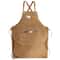 Oil Proof Canvas Apron with Pockets for Cooking BBQ and Barista Work
