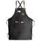 Oil Proof Canvas Apron with Pockets for Cooking BBQ and Barista Work