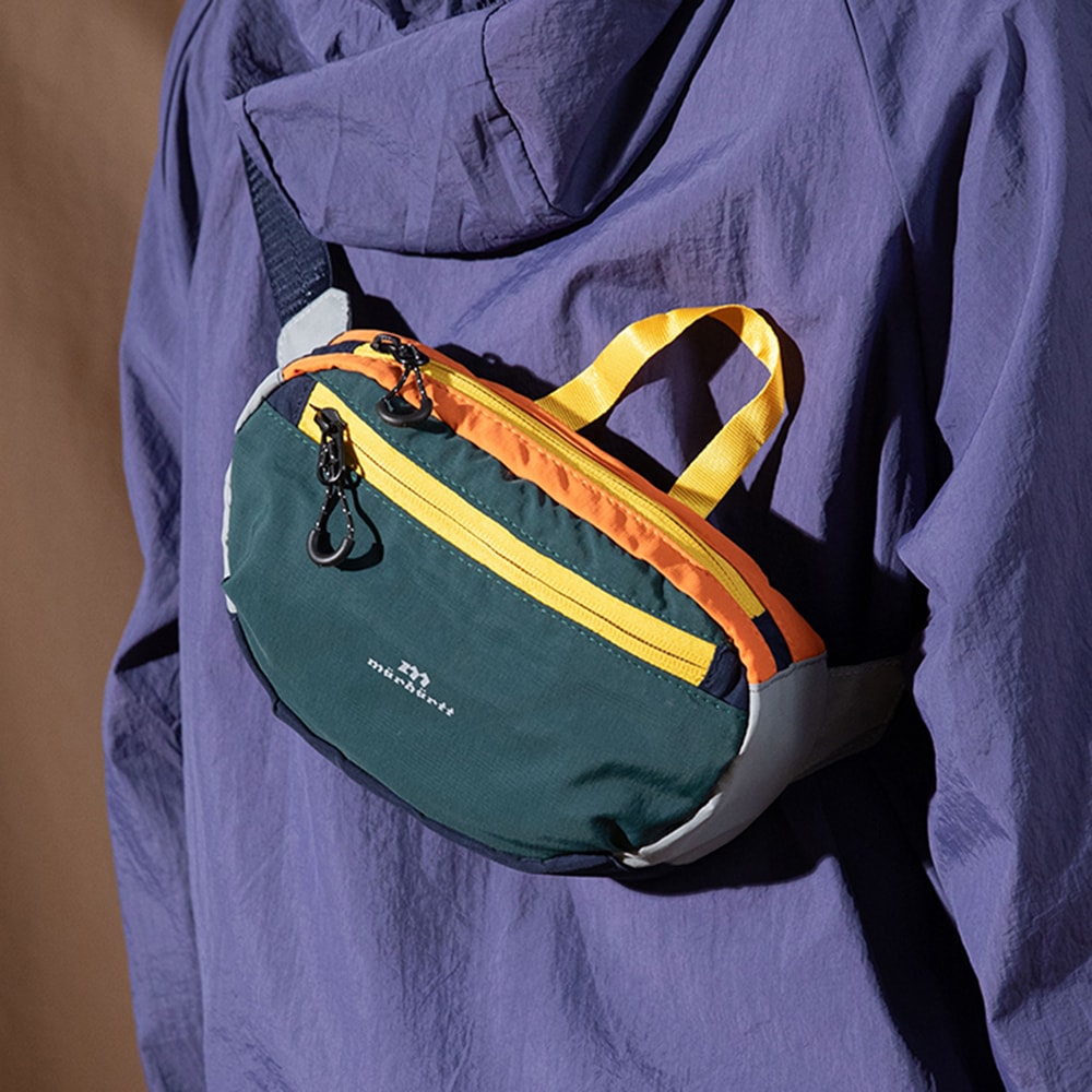 Hands Free Crossbody Sling Bag for Travel Hiking and Daily Commutes