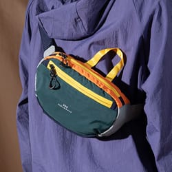 hands free crossbody sling bag for travel hiking and daily commutes