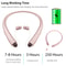 Wireless Sports Headset Bluetooth Neckband In Ear Headphones For Workouts 2