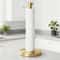 Gold Drill Free Kitchen Roll Holder Stainless Steel Paper Towel Rack
