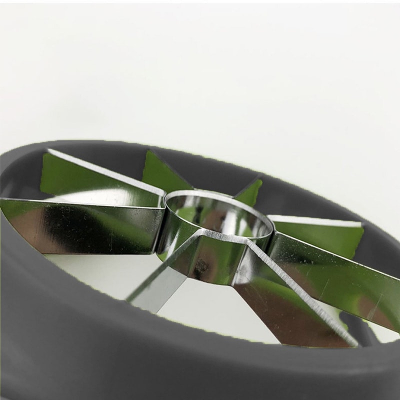 Effortless Stainless Steel Fruit Corer & Apple Slicer