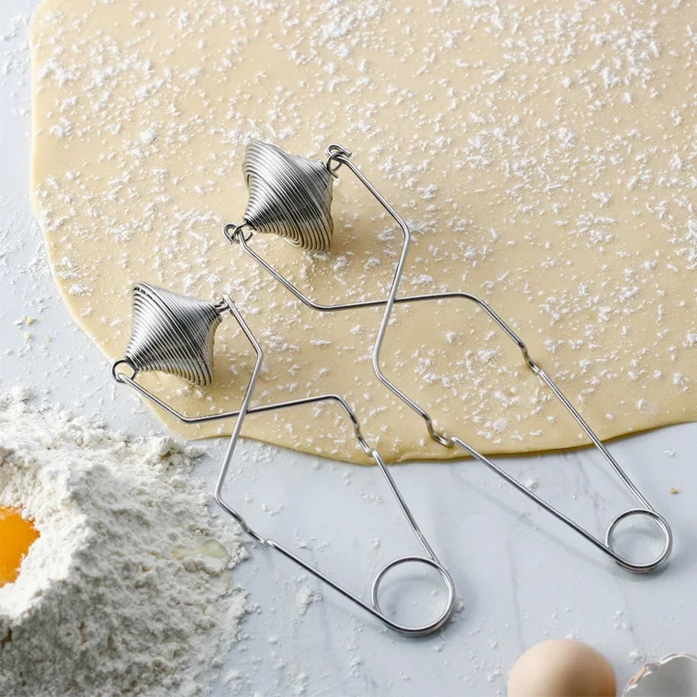 Premium Stainless Steel Flour Sifter Icing Sugar Duster For Baking 0