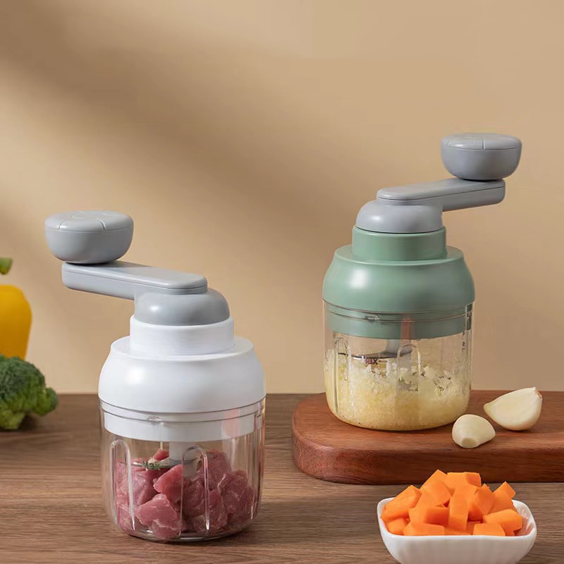 Manual Garlic Meat Mincer Easy Garlic Press Vegetable Chopper 0