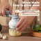 Manual Garlic Meat Mincer Easy Garlic Press Vegetable Chopper 1