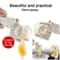 Heavy Duty Egg Cracker Shell Separator With Ergonomic Handle 3