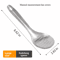 Stainless Steel Garlic Ginger Grater Root Vegetable Grinder Spoon 5