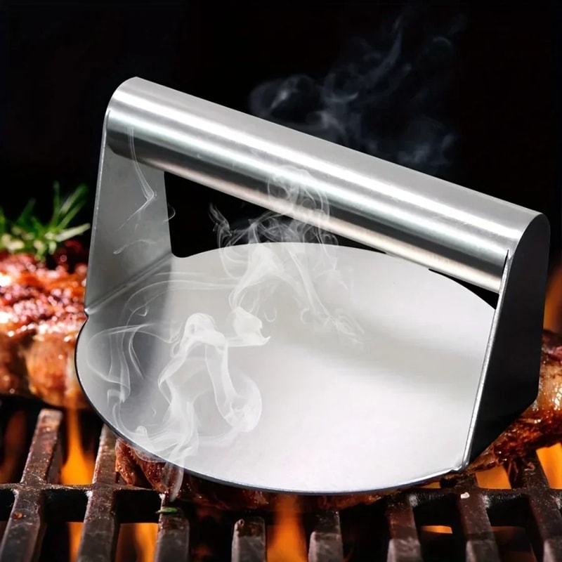 Heavy Duty Smash Burger Press & Patty Maker for BBQ and Grilling