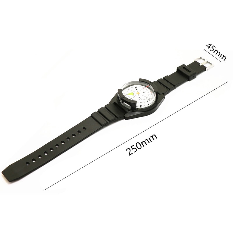 Premium Wrist Compass Survival Watch For Outdoor Adventure Hiking 2
