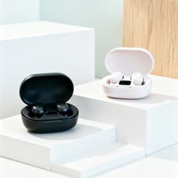 tws bluetooth earphones wireless noise cancelling headset with microphone