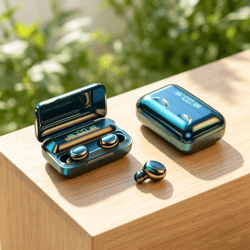 wireless tws sport earbuds high bass waterproof touch control headphones