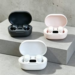 wireless bluetooth earphones with noise cancelling & microphone