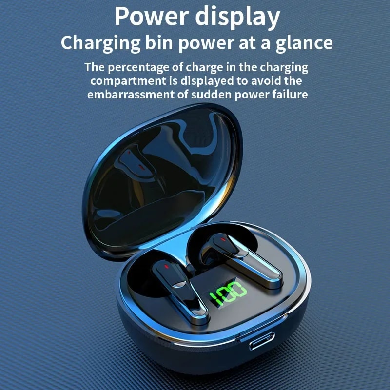 Hi Fi Stereo Wireless Bluetooth Earbuds with Noise Reduction Sports Headset