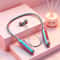 Premium Wireless Neckband Headphones with LED Display & Mic Bluetooth Gaming Headset Earbuds