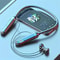 Premium Wireless Neckband Headphones with LED Display & Mic Bluetooth Gaming Headset Earbuds