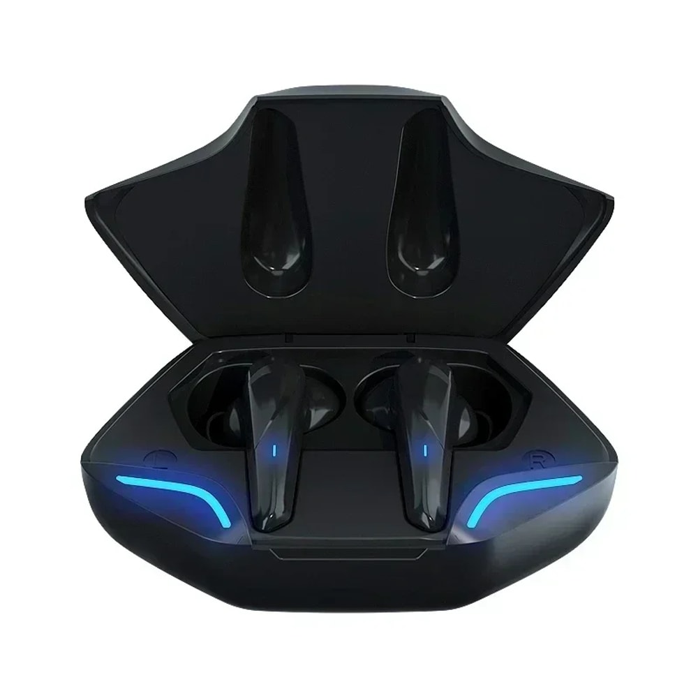 TWS Wireless Gaming Headphones with Noise Canceling Mic & Deep Bass