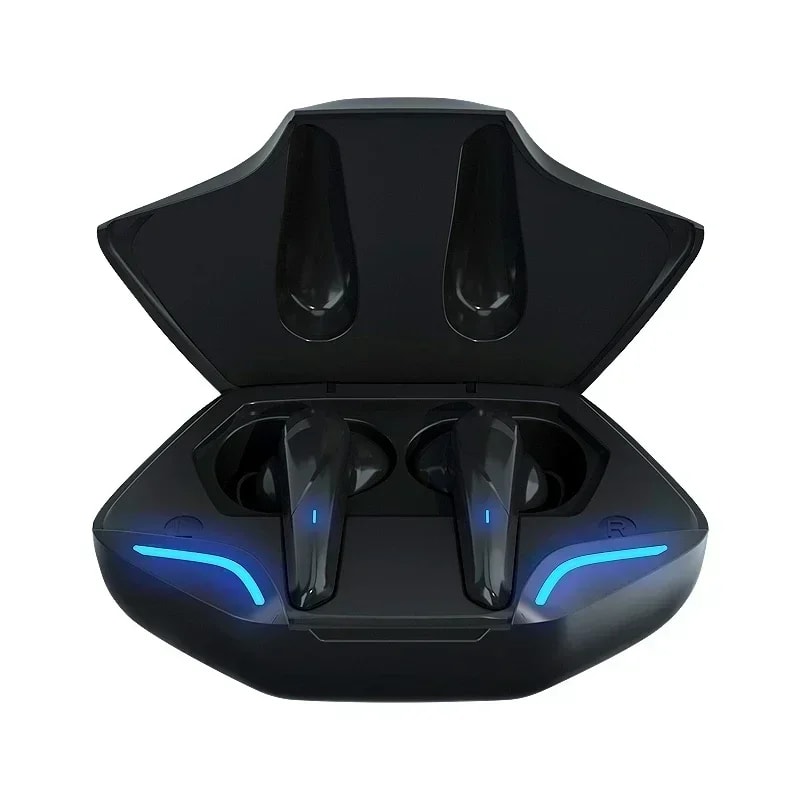 TWS Wireless Gaming Headphones with Noise Canceling Mic & Deep Bass