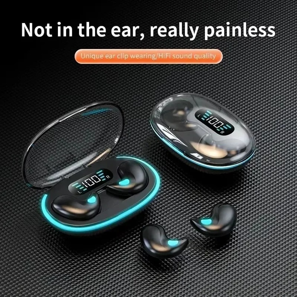 Wireless Bluetooth Earbuds with Noise Reduction & HIFI Stereo Sound