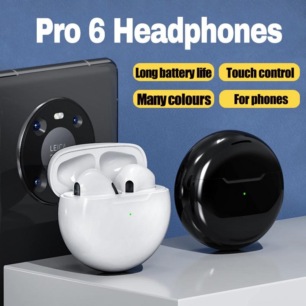 Wireless Bluetooth Earphones with Mic Stereo Sound Earbuds