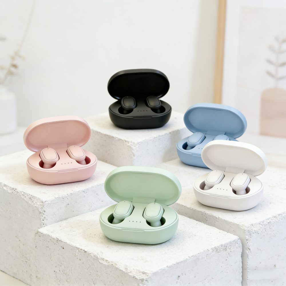 TWS Wireless Bluetooth Earbuds Mic & Noise Cancelling