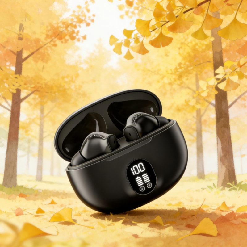 UltraClear TWS Wireless Earbuds Bluetooth Waterproof Headphones with Mic