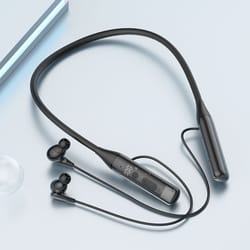playback hd wireless bluetooth headphones with noise canceling neckband